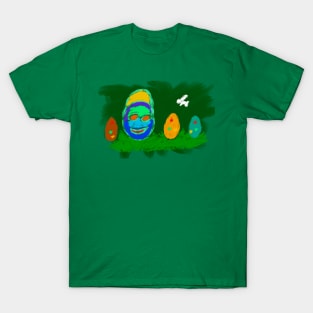 Abstract easter eggs T-Shirt